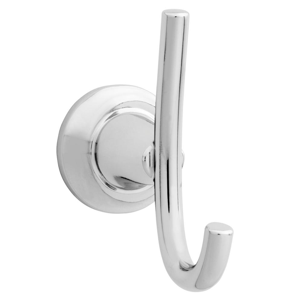 Chrome Towel Hooks Bathroom Hardware The Home Depot