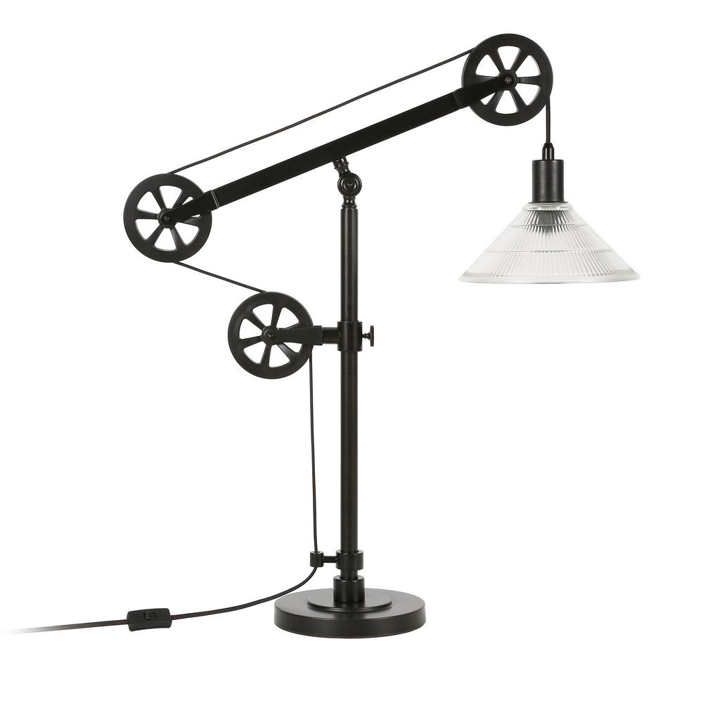 pulley table lamp