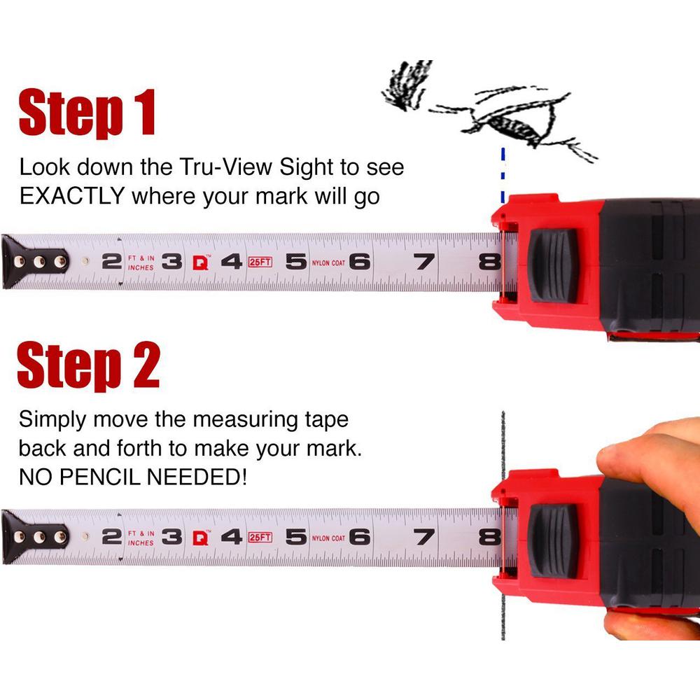 easy read tape measure tool