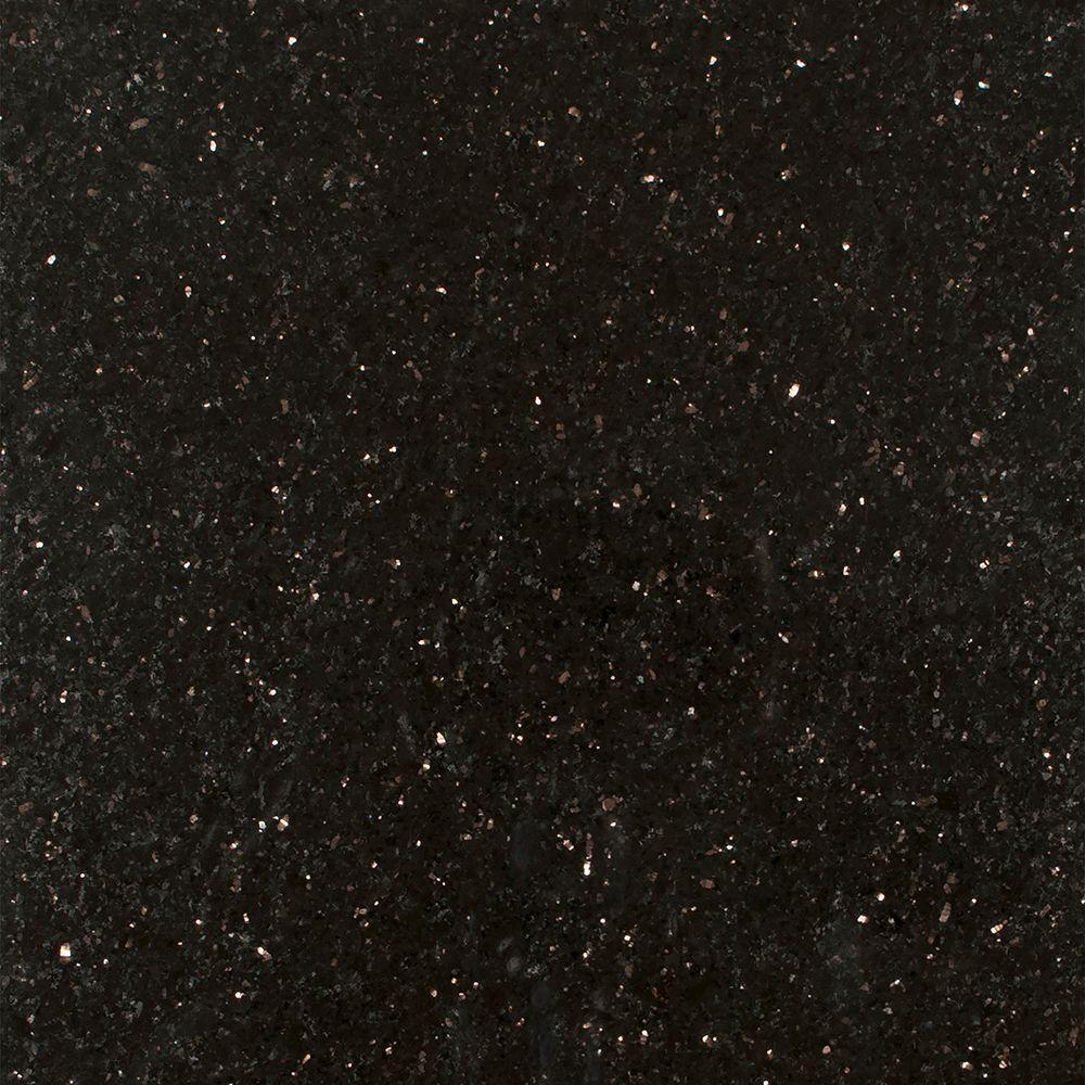 Black Galaxy Countertops Kitchen The Home Depot