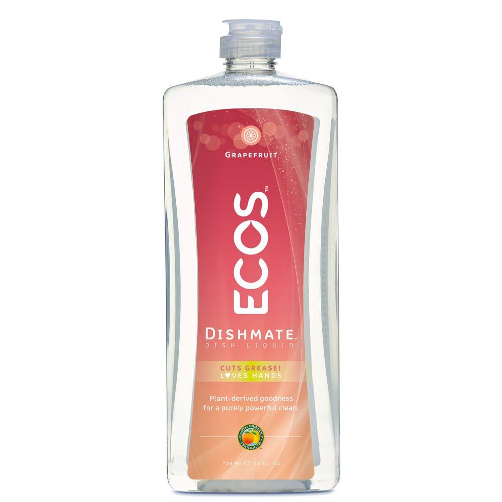 ECOS Hypoallergenic Dish Soap Grapefruit 25 Fl Oz