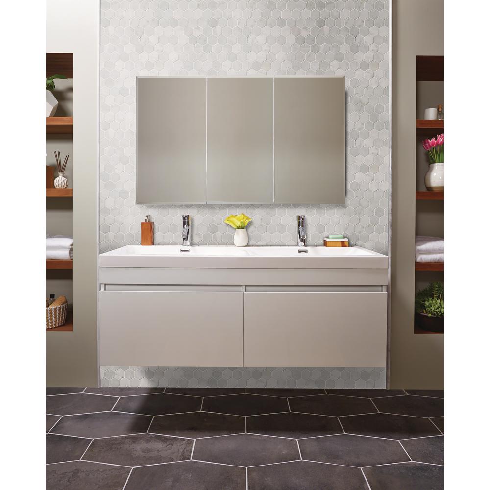 Msi Carrara White Hexagon 12 In X 10 Mm Polished Marble Mesh Mounted Mosaic Floor And Wall Tile Sq Ft Case - Carrara Marble Mosaic Tile Backsplash Msi Carrara White Hexagon 12 In X 10 Mm Polished Marble Mesh Mounted Mosaic Floor And Wall Tile Sq Ft Case - Carrara Marble Mosaic Tile Backsplash