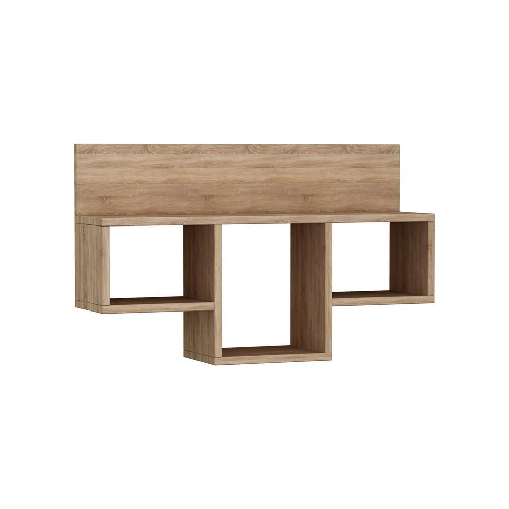 Warrington Oak Modern Wall Shelf