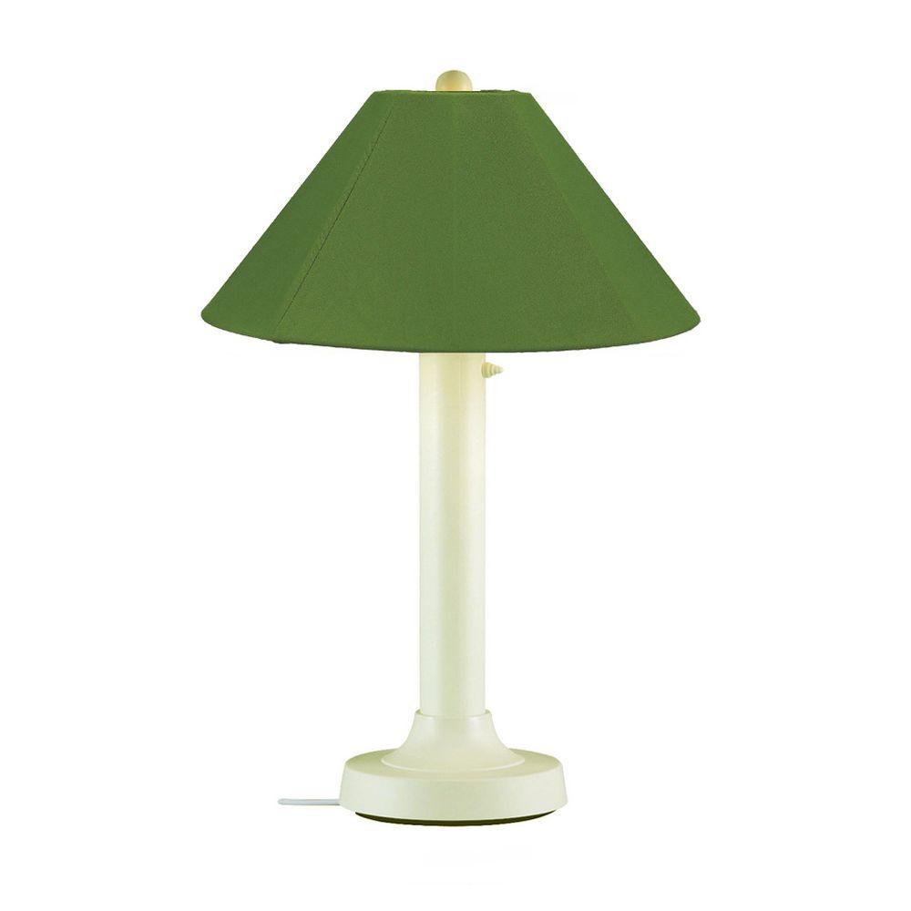 Patio Living Concepts Catalina 34 in. Bisque Outdoor Table Lamp with