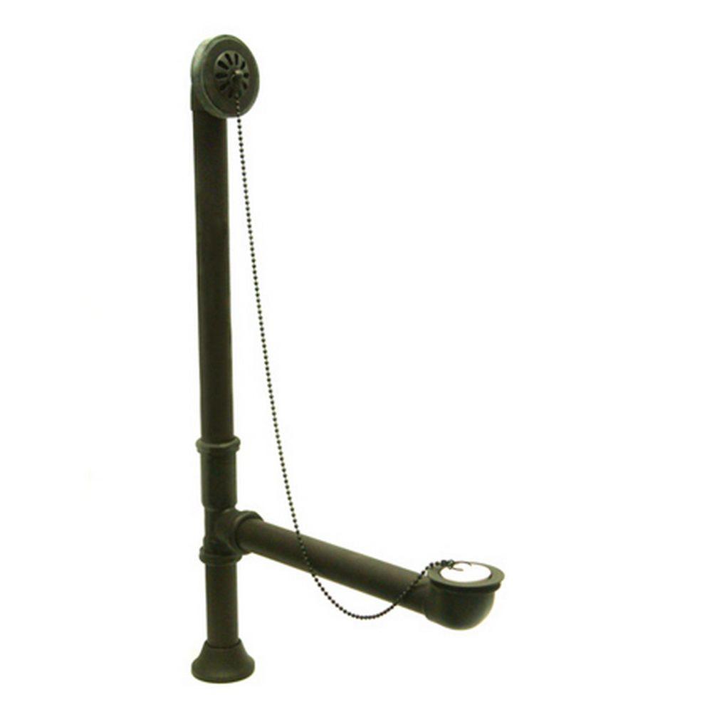Kingston Brass Claw Foot 1 2 In O D Leg Tub Drain With Chain And Stopper Oil Rubbed Bronze Hcc2095 The Home Depot - 2 Bathtub Drain Kits Kingston Brass Claw Foot 1 2 In O D Leg Tub Drain With Chain And Stopper Oil Rubbed Bronze Hcc2095 The Home Depot - 2 Bathtub Drain Kits