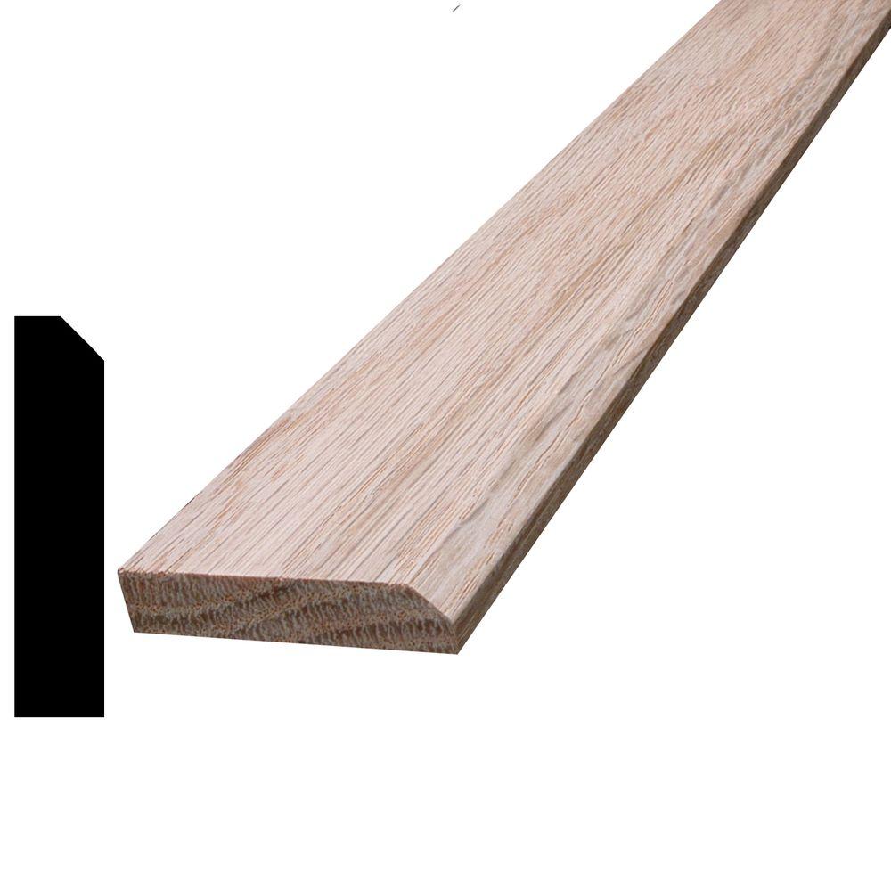 7 8 In X 1 11 16 In X 8 Ft Oak Counter Trim Moulding 33628