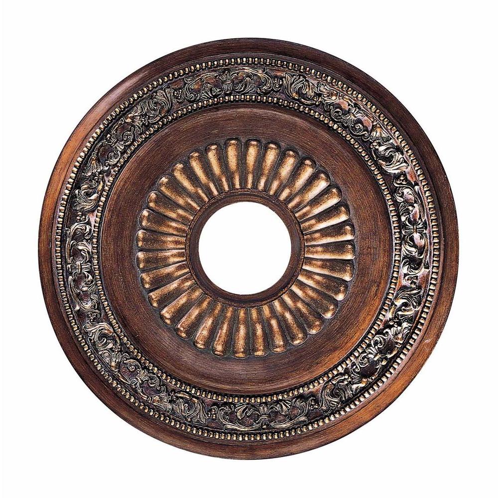 Minka Lavery Belcaro Walnut 20 75 In Ceiling Medallion