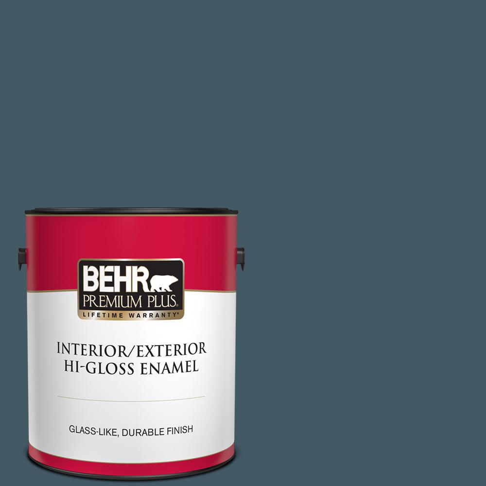 BEHR PREMIUM PLUS 1 gal. S4807 Midnight in the Tropics