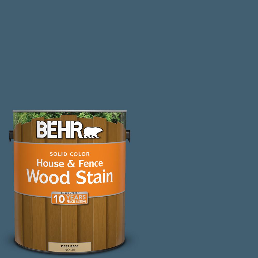 Behr 1 Gal Sc 107 Wedgewood Solid Color House And Fence Exterior Sc 107 Wedgewood Solid Color House And Fence Exterior Wood