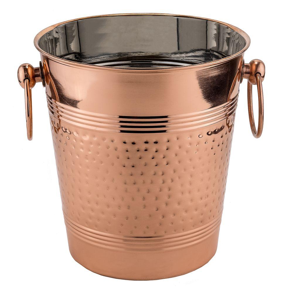 rose gold wine bucket