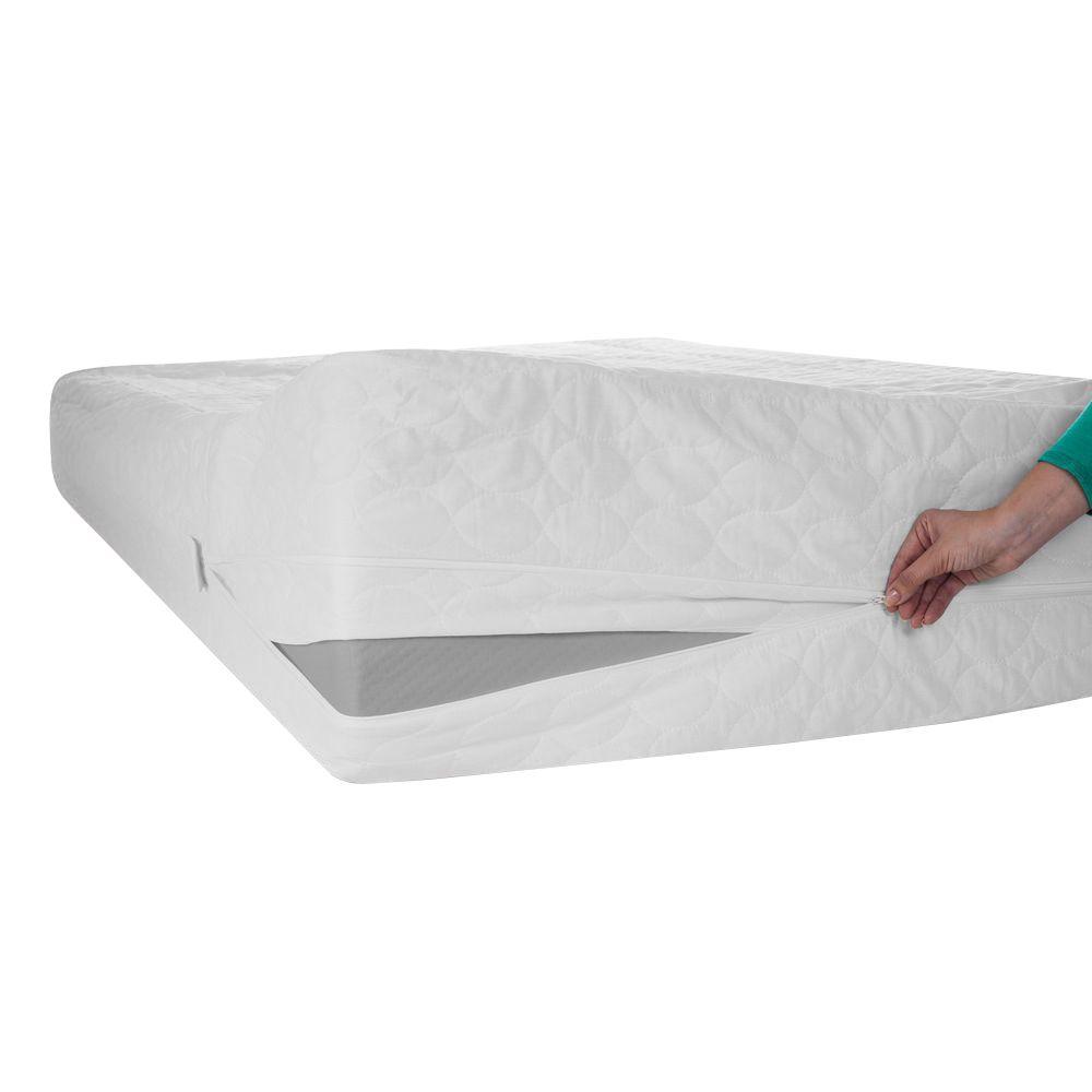 Remedy Bed Bug Dust Mite And Water Proof Mattress Zip Cover