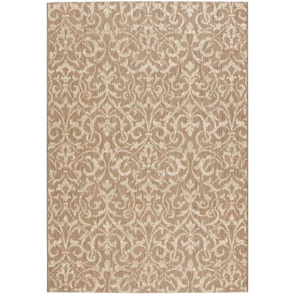 Home Decorators Collection Outdoor Rugs The Depot Bermuda Taupe Champagne 4 Ft X 5 Area Rug