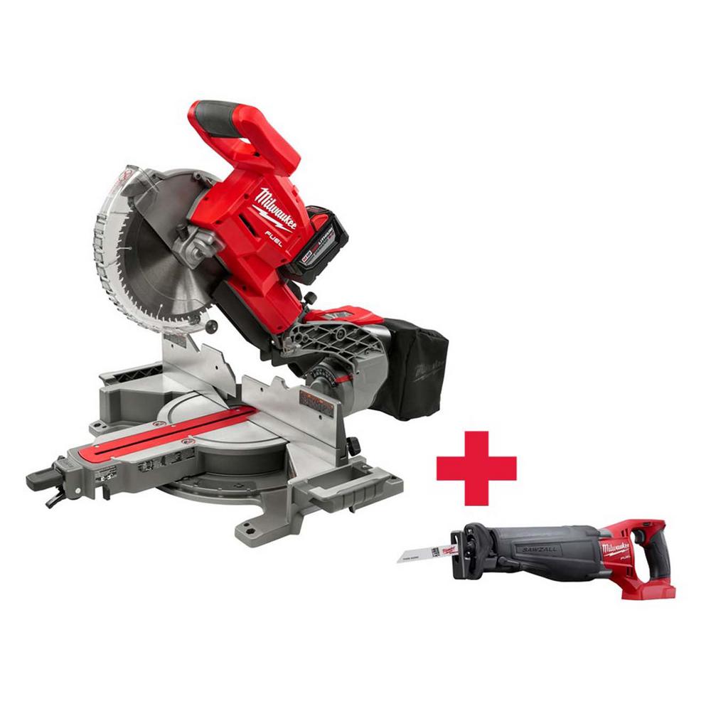 Milwaukee M18 18Volt FUEL LithiumIon Cordless Brushless 10 in. Dual