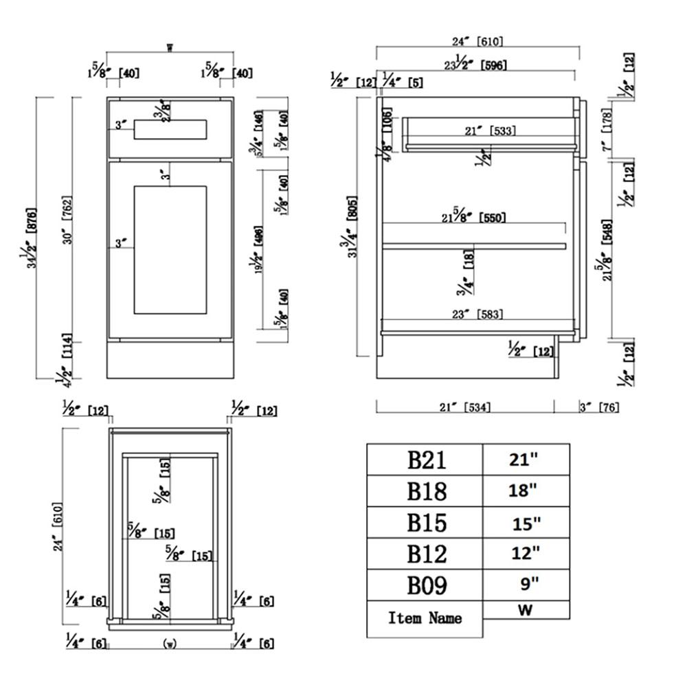 Design House Brookings Plywood Ready To Assemble Shaker 12x34 5x24 In 1 Door 1 Drawer Base Kitchen Cabinet In Espresso 561910 The Home Depot