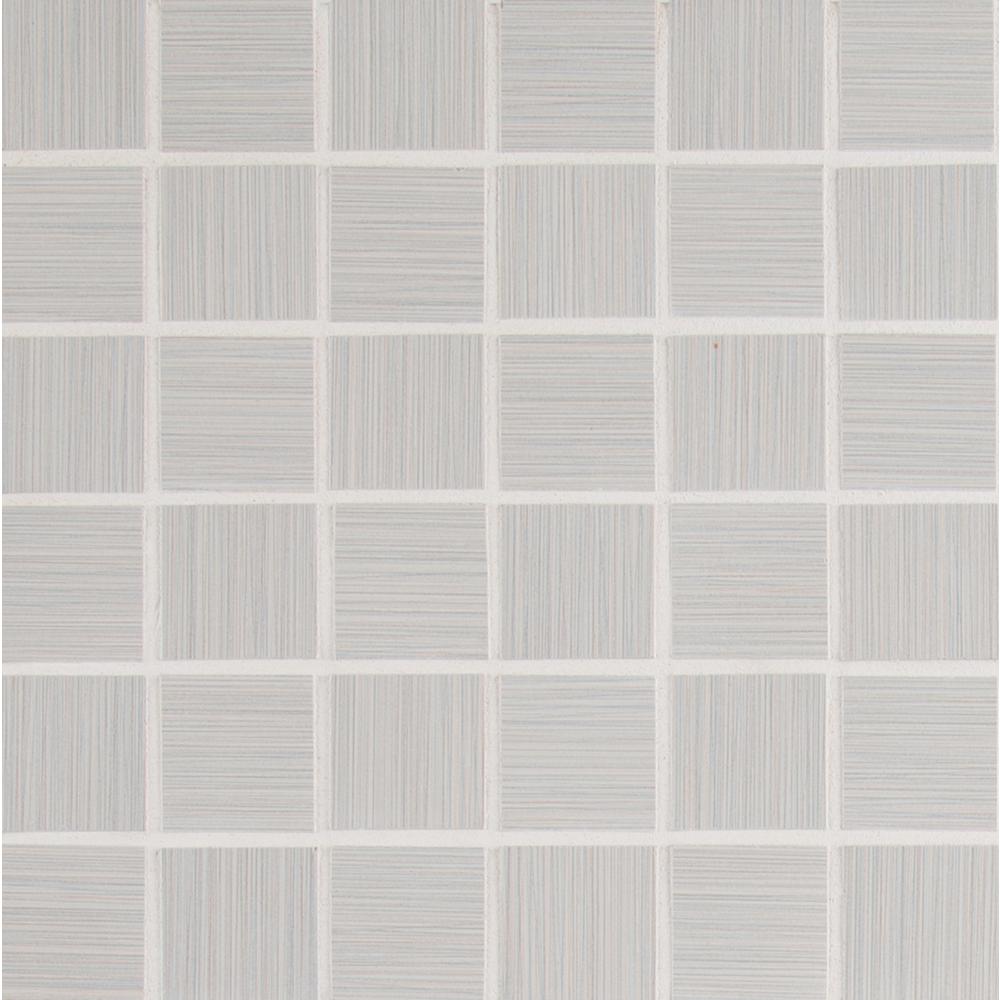 Msi Metro Glacier 12 In X 10mm Glazed Porcelain Mesh Msi Metro Glacier 12 In X 10mm Glazed Porcelain Mesh