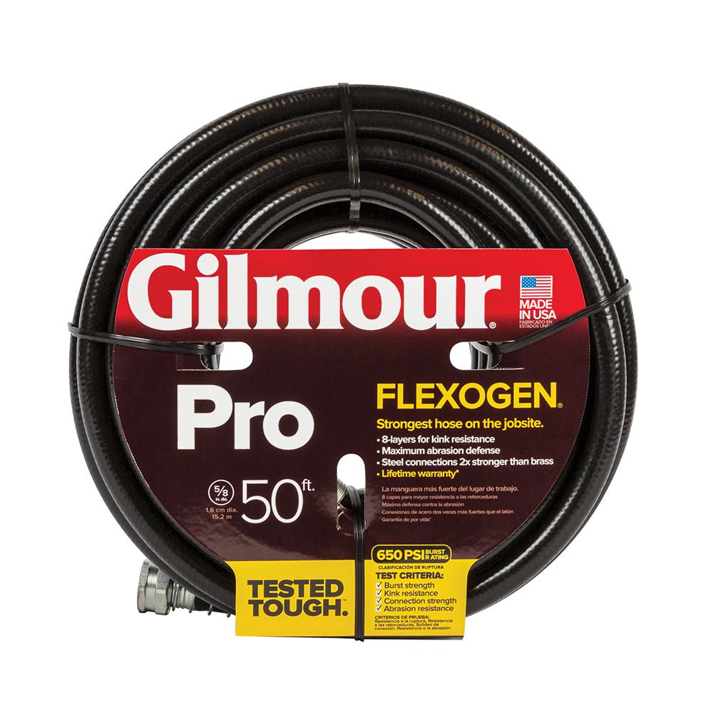 Gilmour 5/8 in. Dia x 50 ft. Flexogen Pro Water Hose-1609728035 - The