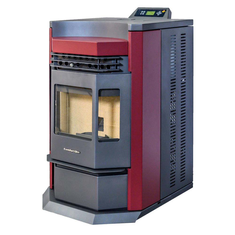 ComfortBilt 2800 sq. ft. EPA Certified Pellet Stove with 80 lbs. Hopper
