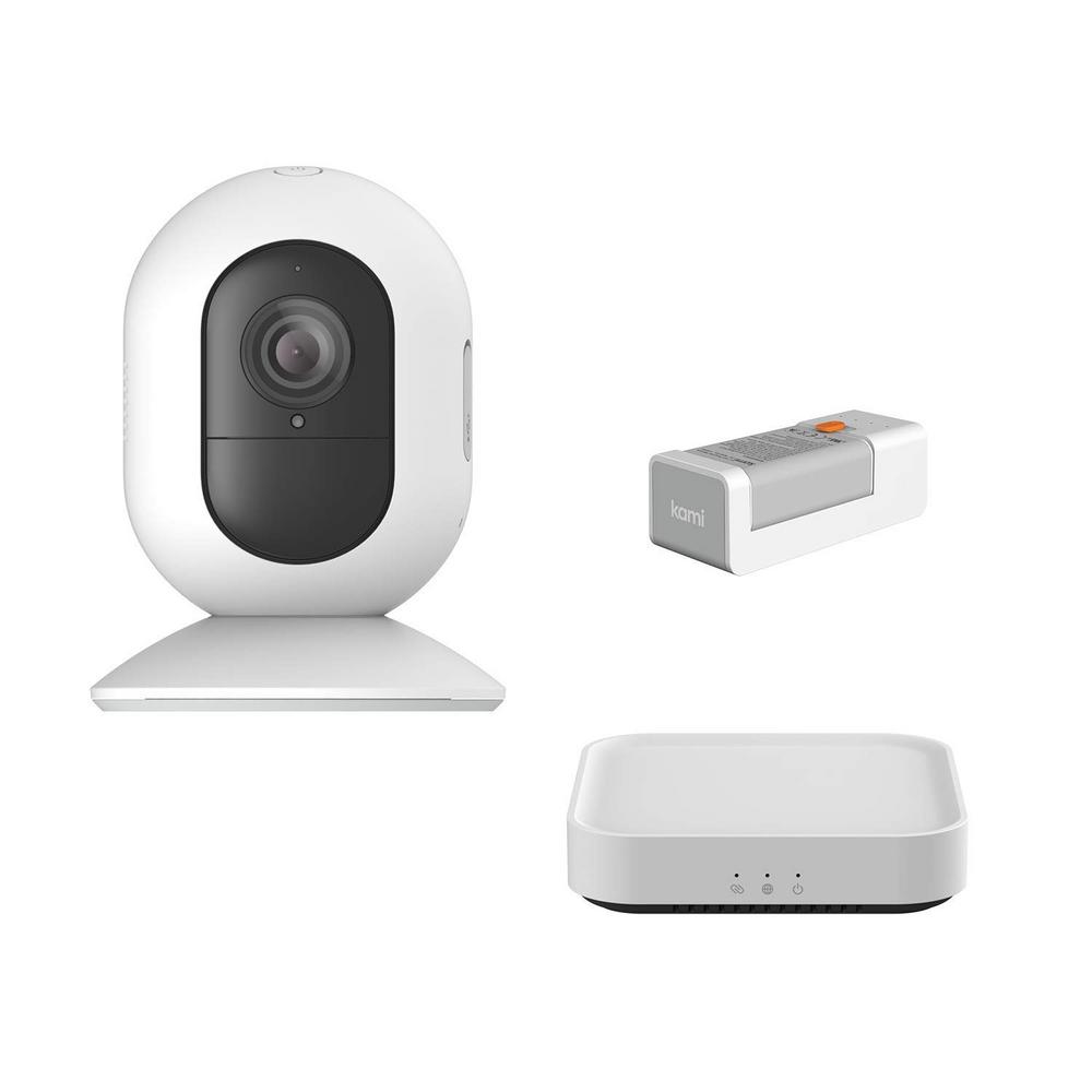 Kami WK101 Wireless Outdoor Security Surveillance Camera with IP-65 Water-Resistant Design and Night Vision, White was $129.99 now $64.99 (50.0% off)