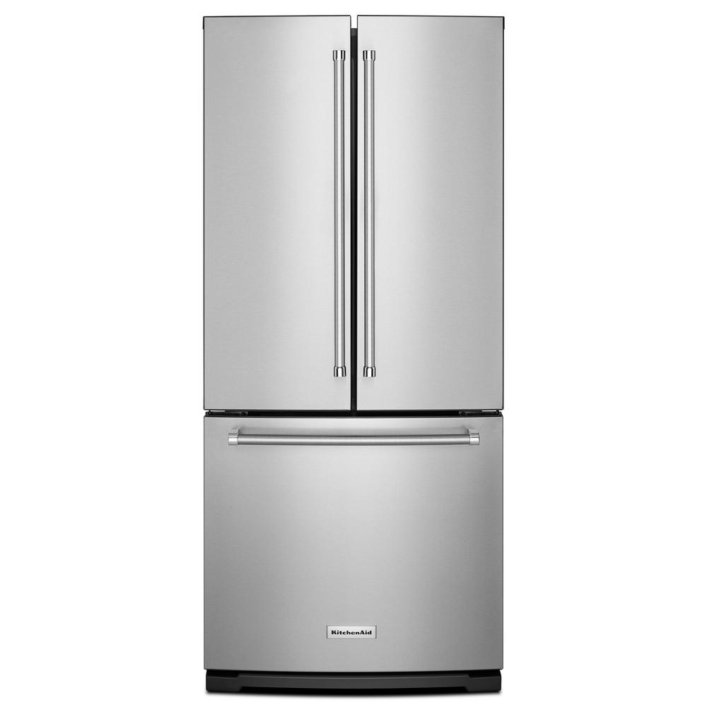 20 Cu Ft French Door Refrigerator In Stainless Steel With Interior Water Dispenser 20 Cu Ft French Door Refrigerator In Stainless Steel With Interior Water Dispenser