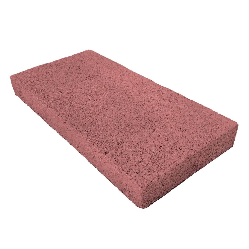 2 in. x 8 in. x 16 in. Concrete Garden Cap Block8216R The Home Depot