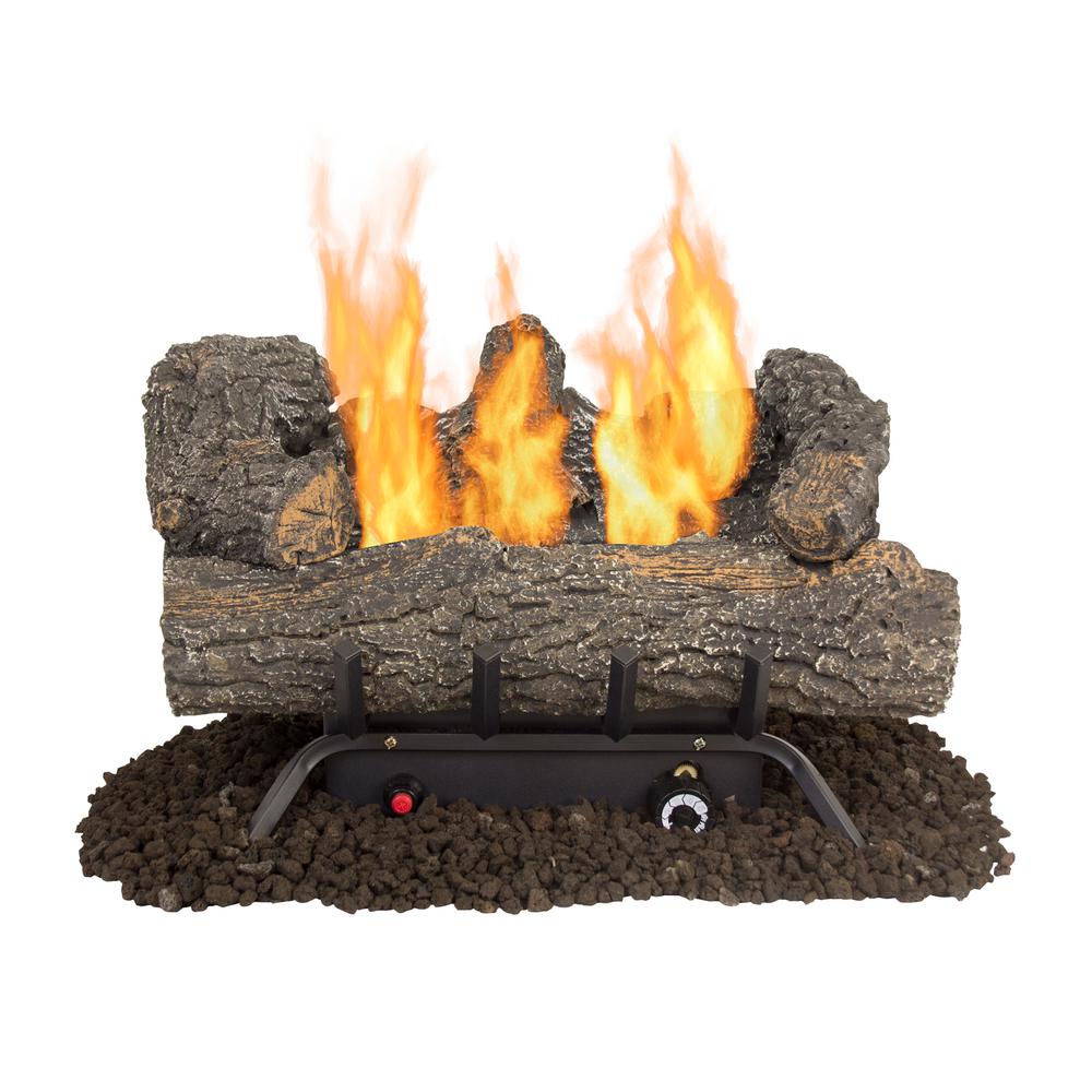 Pleasant Hearth Gas Logs 24 Inch