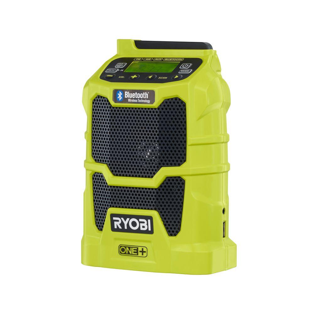 Ryobi 18Volt ONE+ Compact Radio with Bluetooth Wireless Technology