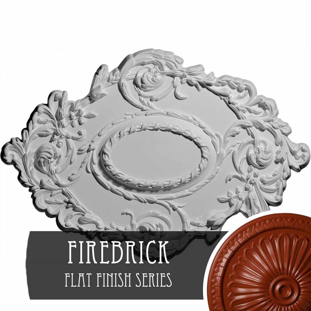 Ekena Millwork 30 3 8 In W X 20 3 4 In H X 1 In Kinsley Flowing