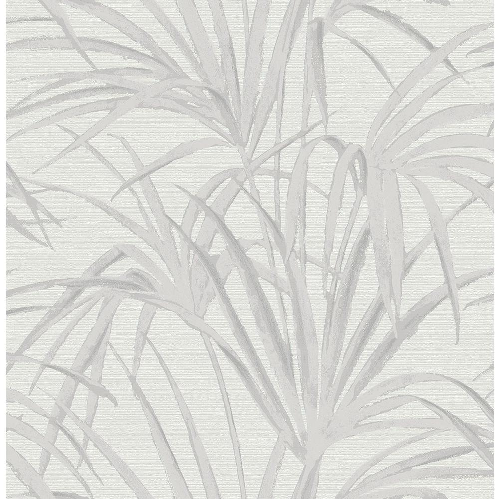 Brewster Reed Grey Palm Wallpaper-2686-21720 - The Home Depot