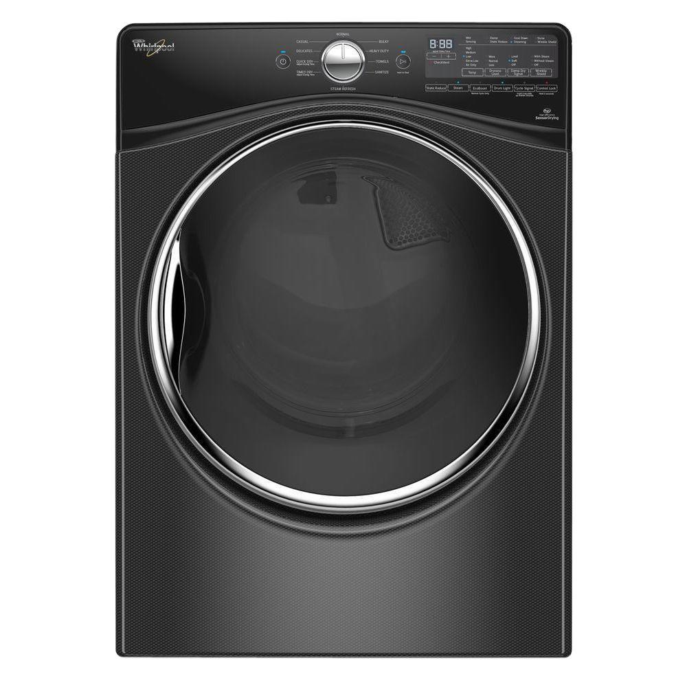 Whirlpool 7.4 Cu. Ft. Electric Dryer With Steam In Black Diamond ...