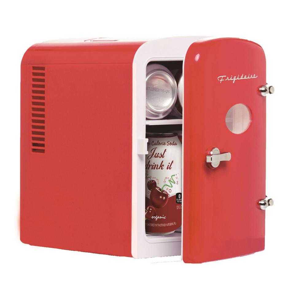 frigidaire retro mini compact beverage refrigerator