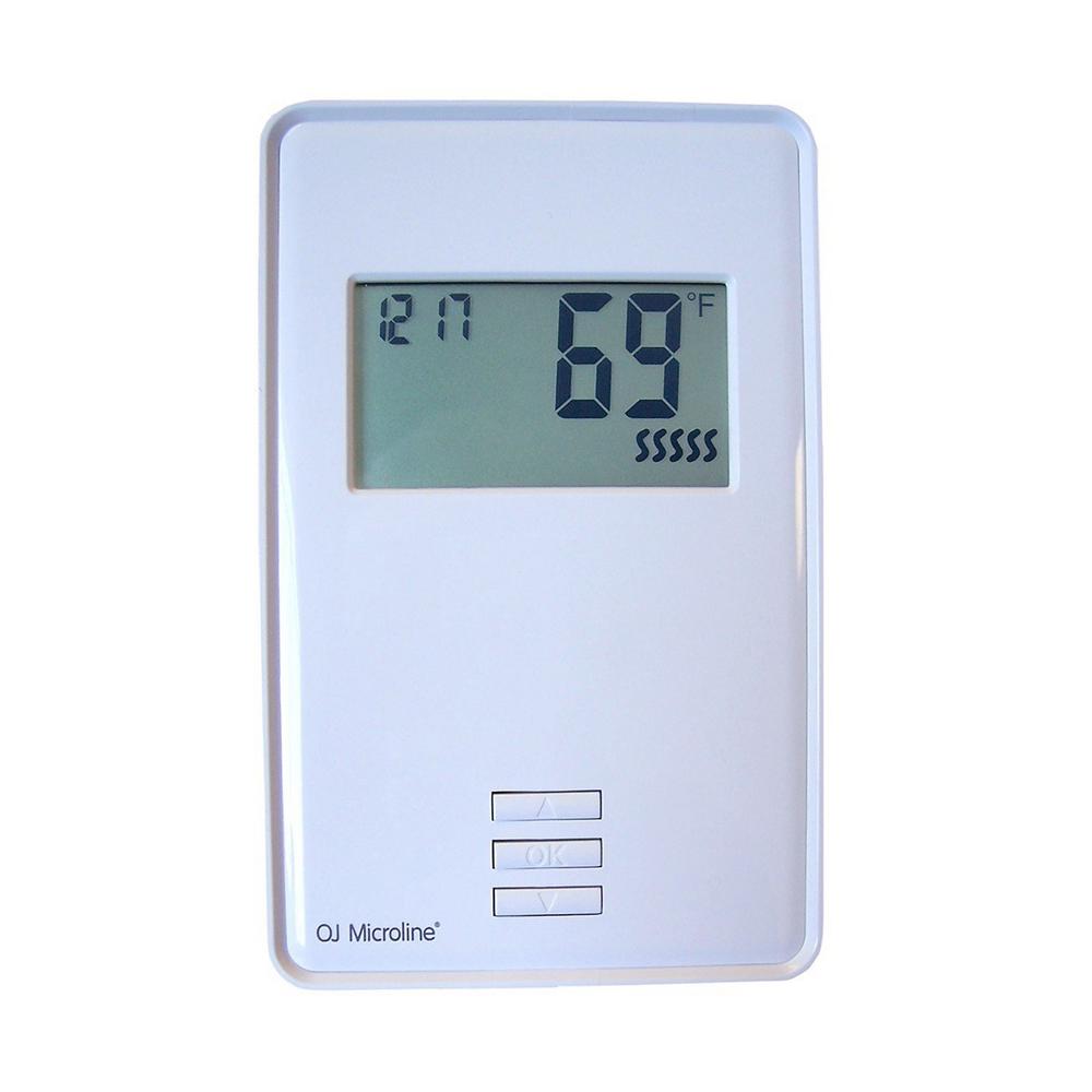 Wireless PTAC Wall Remote ThermostatDS01E The Home Depot