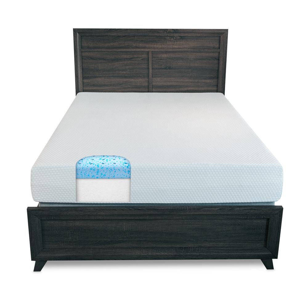 Biopedic 10 In Smooth Top King Memory Foam Mattress 96236 The Smooth Top King Memory Foam Mattress