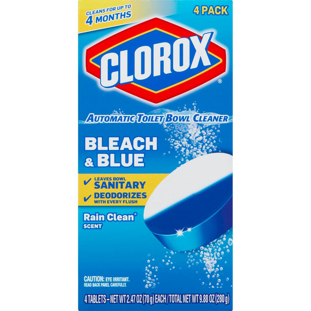 Clorox 2.47 oz. Automatic Bleach Blue Toilet Bowl Cleaner