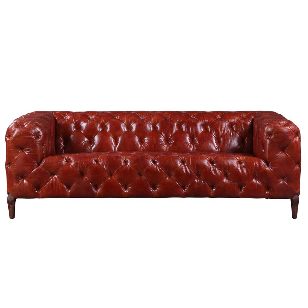 Red Sofas Living Room Furniture The Home Depot