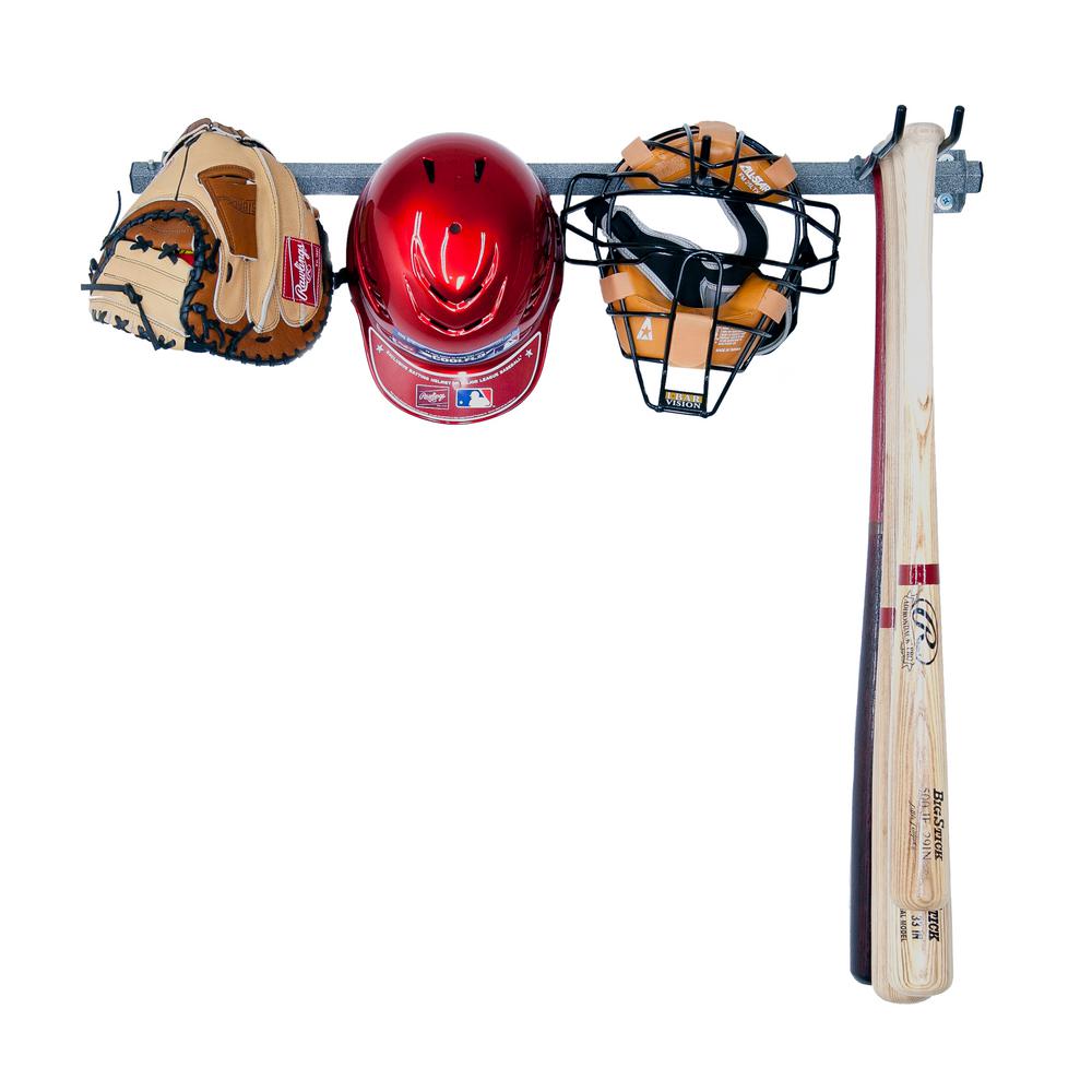Monkey Bars 35 In L Small Baseball Rack 06002 The Home Depot 35 In L Small Baseball Rack
