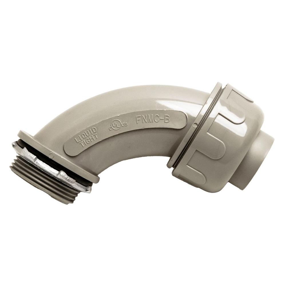 Southwire 11/4 in. Liquidtight NM 90 Degree PVC Conduit Fitting