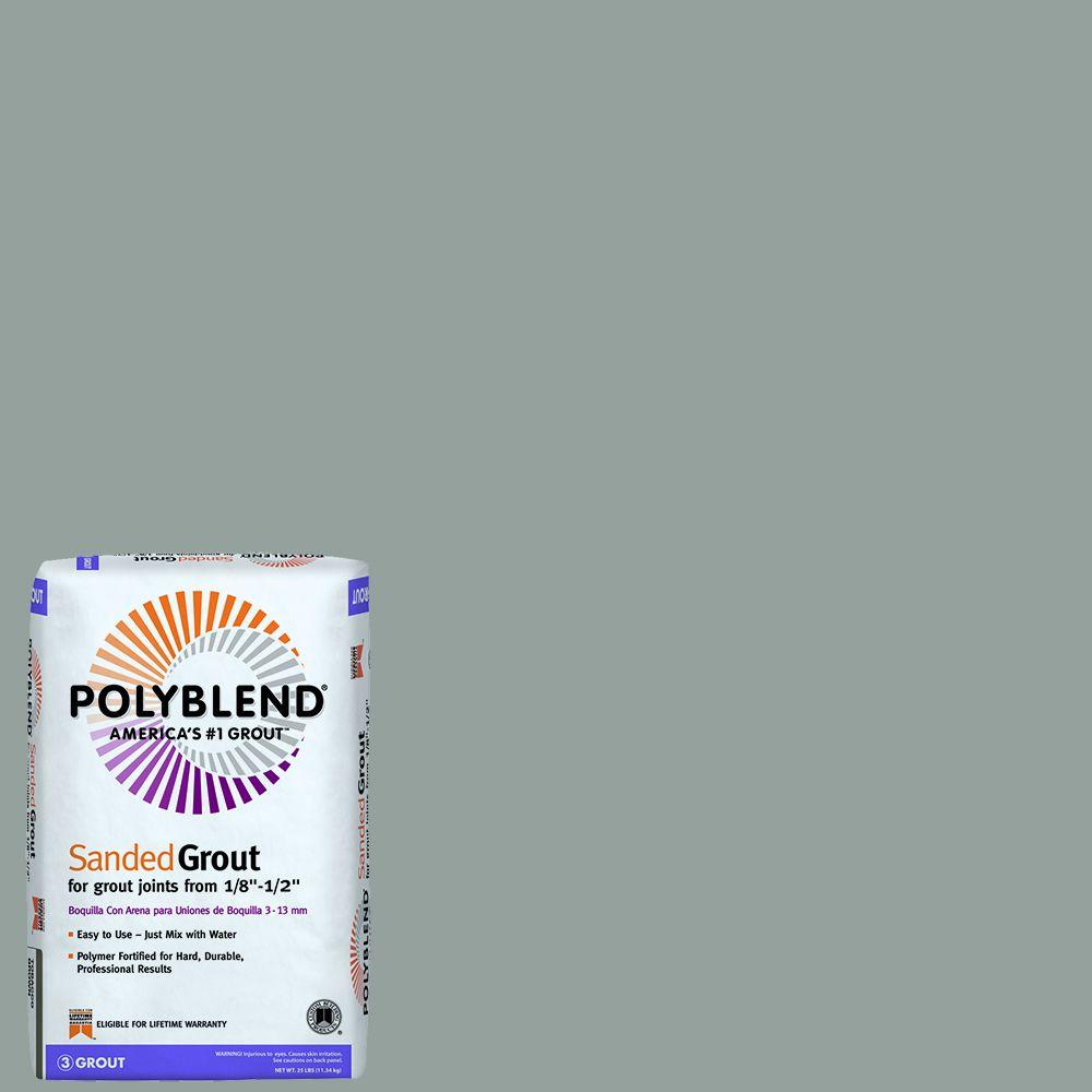 Polyblend #165 Delorean Gray 25 lb. Sanded Grout
