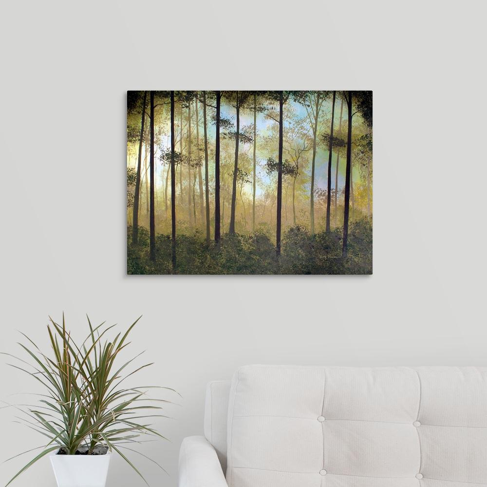 Greatbigcanvas Forest Harmony By Herb Dickinson Canvas Wall Art 24 24x18 The Home Depot