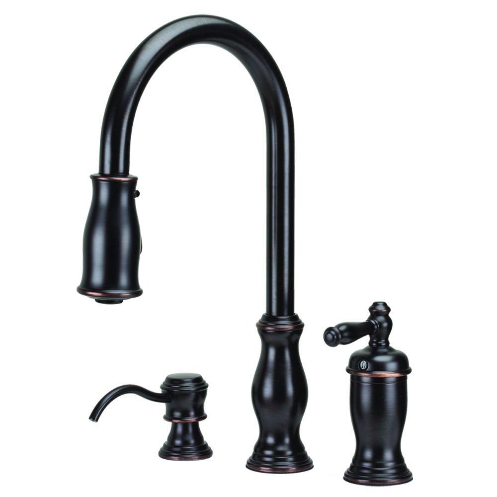 Pfister hanover single-handle pull-down sprayer