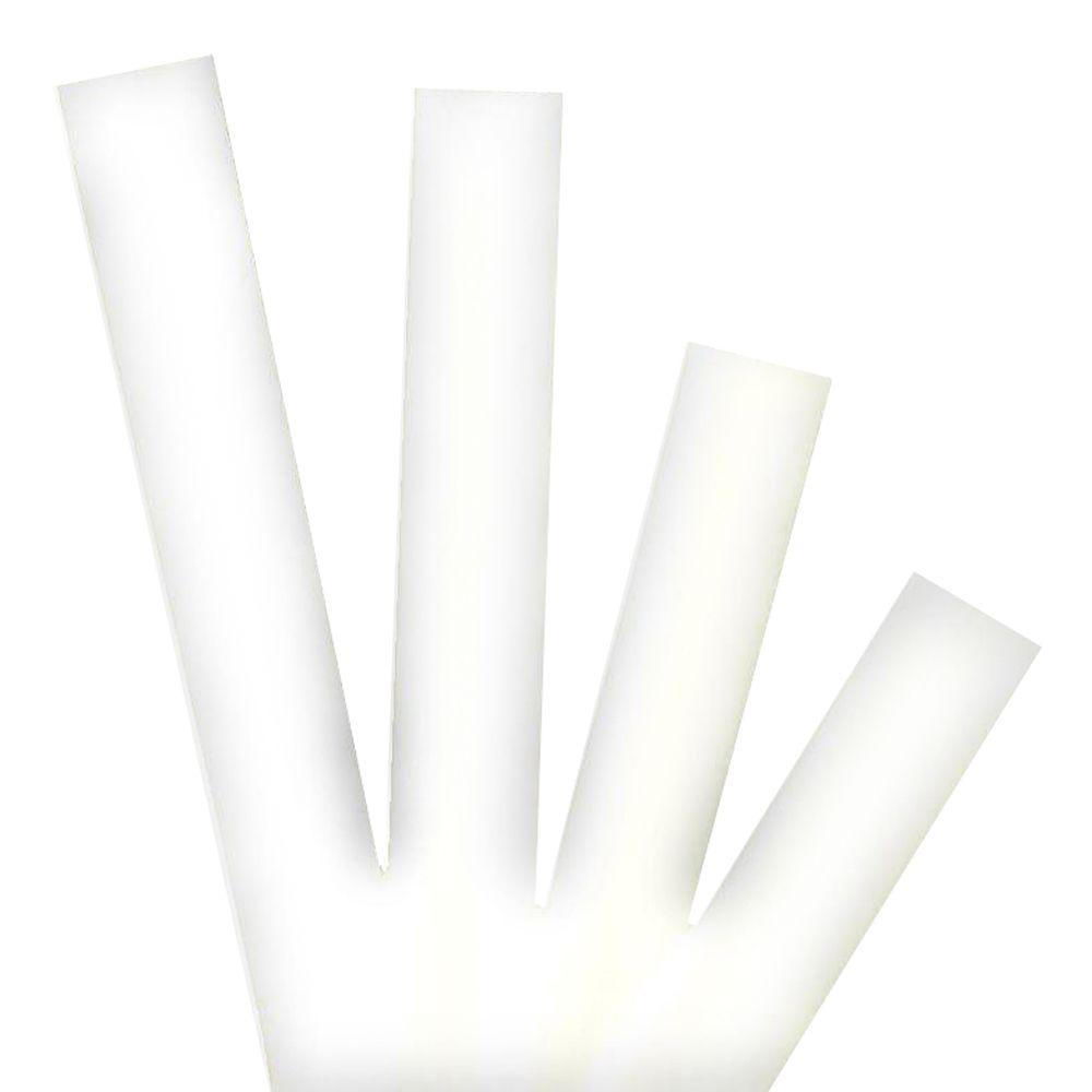 Raychem 1/4 x 3 in. HeatShrink Tubing WhiteEE1118000 The Home Depot