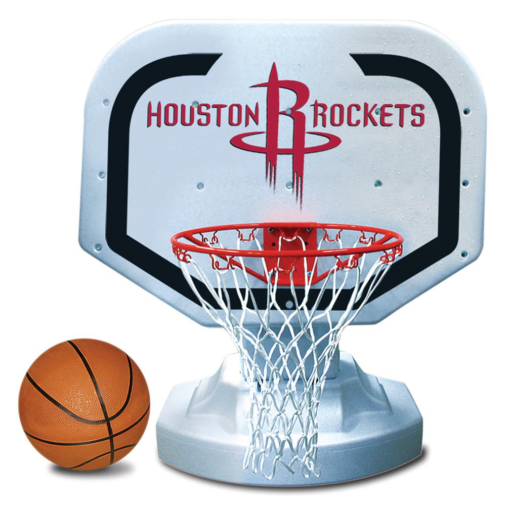 Poolmaster Houston Rockets NBA USA Competition-Style Poolside Basketball Game