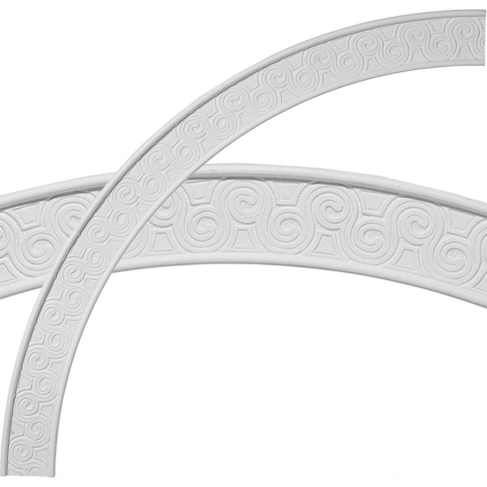 Ekena Millwork 44 1 2 In Bedford Ceiling Ring Cr44be The Home Depot Bedford Ceiling Ring