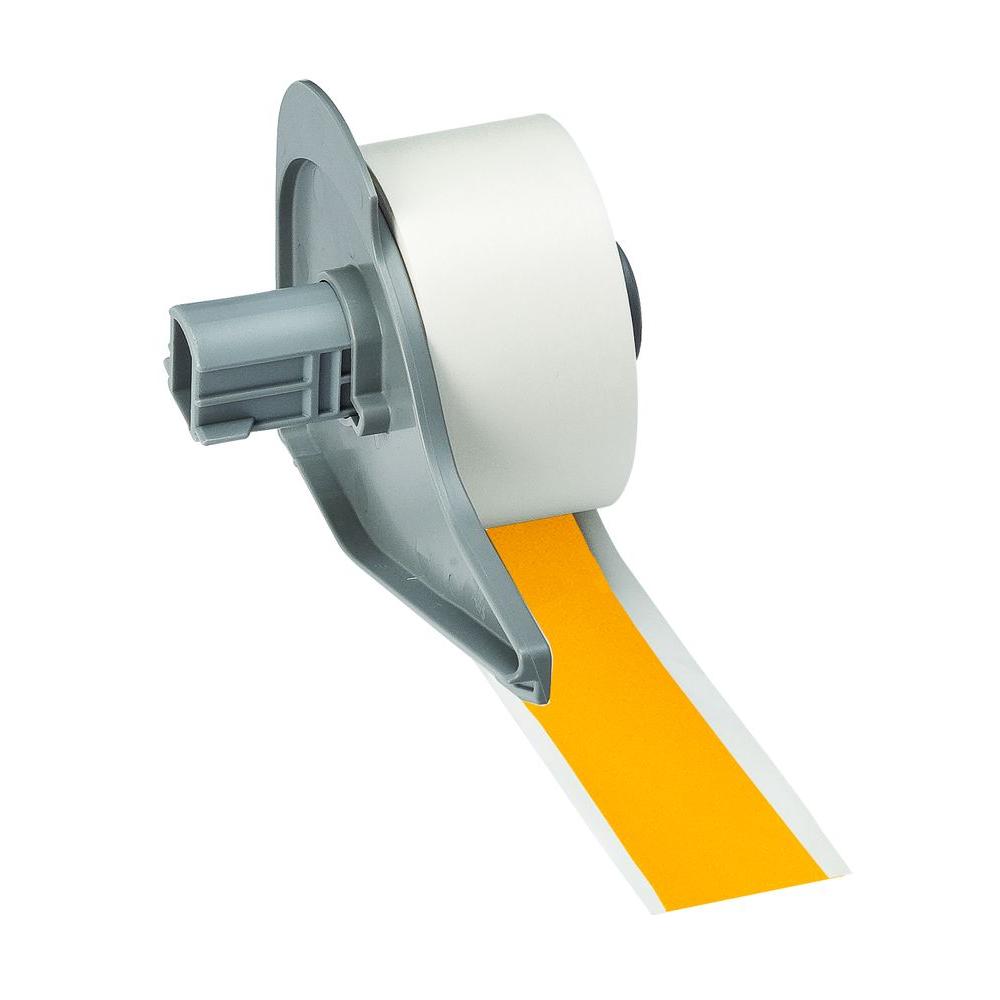 Brady HandiMark Tape B 595 Indoor//Outdoor Vinyl Film YEL 1.0 X 50 1//Roll