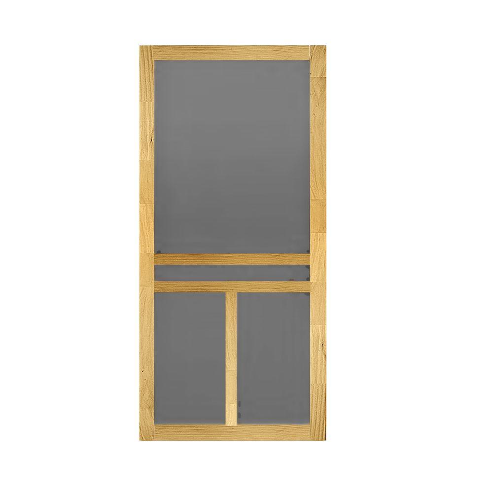 32 in. x 80 in. TBar Wood Screen DoorWTBAR32 The Home Depot