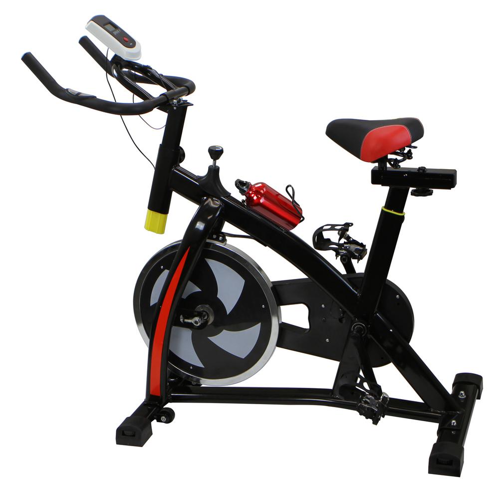 xtremepowerus stationary indoor cycling exercise bike cycling