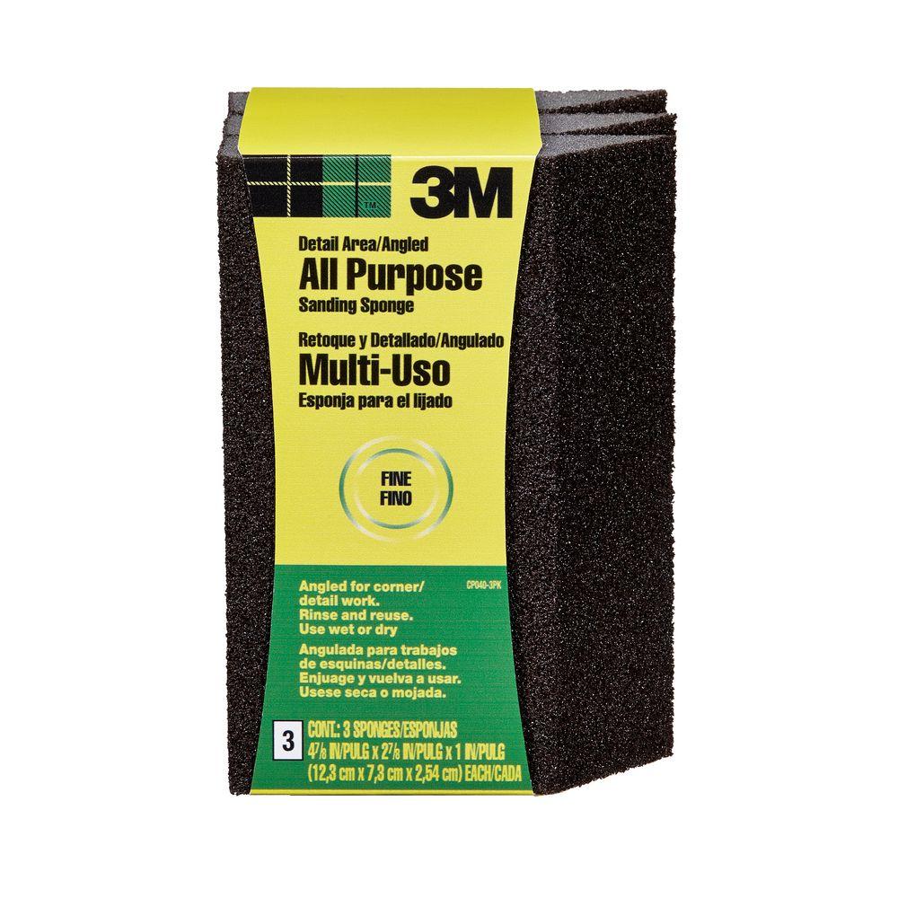 3M Pro Grade Precision 41/2 in. x 21/2 in. x 1 in. 220 Grit XFine