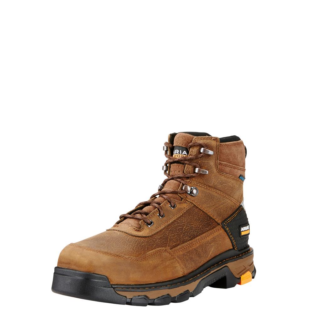 Ariat Men's Intrepid Waterproof 6 Inch Work Boots - Composite Toe - Rye Brown Size 11.5(W) was $209.99 now $125.99 (40.0% off)