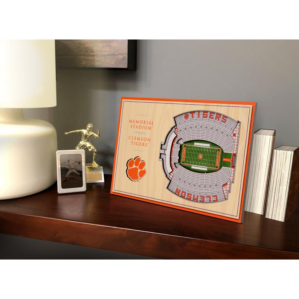 Youthefan Ncaa Clemson Tigers 3d Stadiumviews Desktop