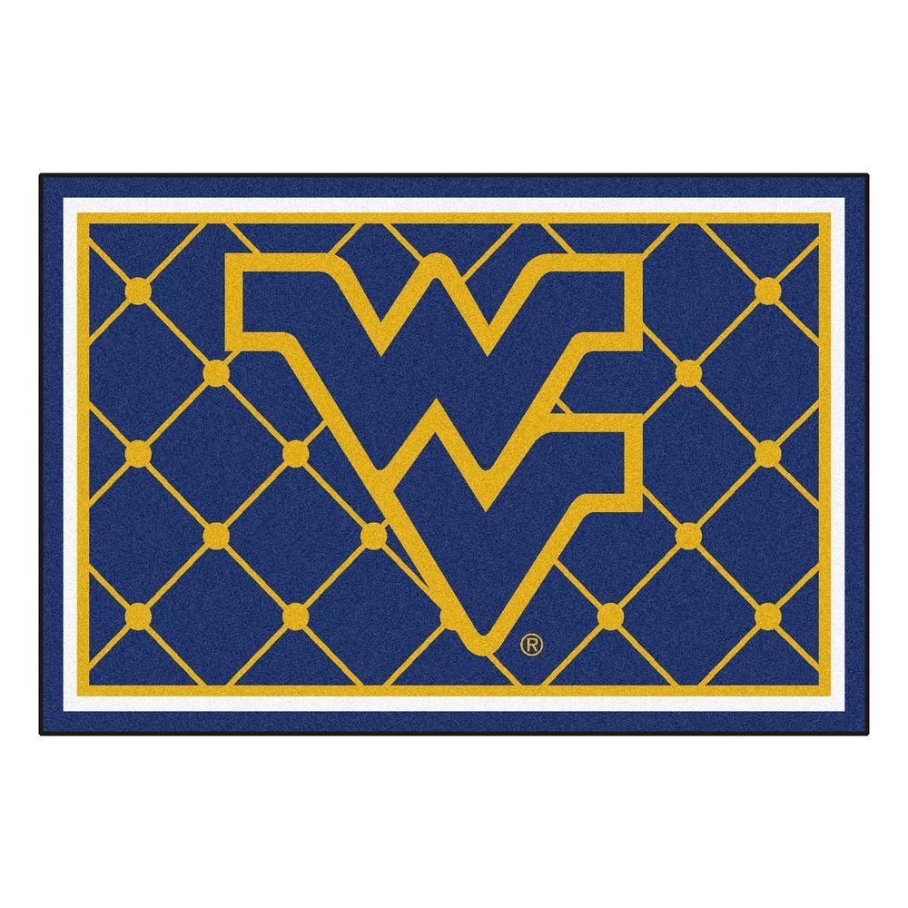 Fanmats West Virginia University 5 Ft X 8 Area Rug