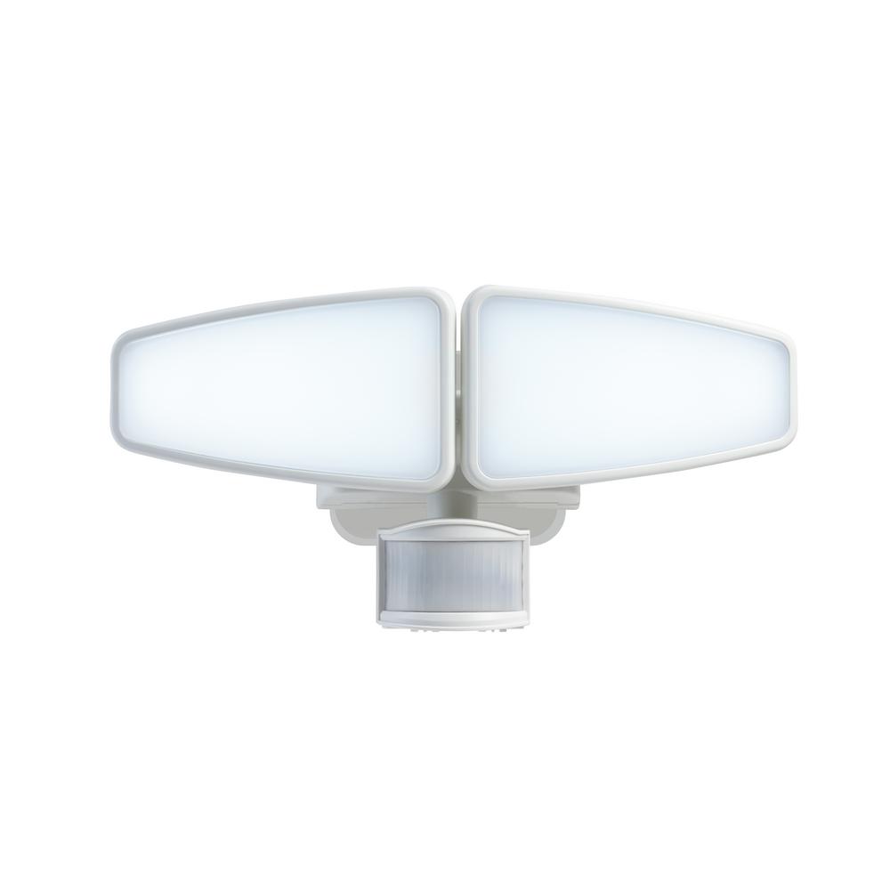 Sunforce White Outdoor Solar 80 Led Motion Light 82080 The Home